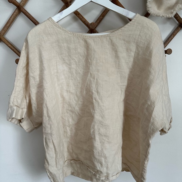 Filosofia Zoe Linen Top - Picture 3 of 4